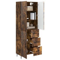 Ensemble de Meubles 2 pcs Chêne fumé 66 x 34,5 x 89,5 cm 621189621189