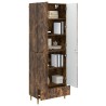 Ensemble de Meubles 2 pcs Chêne fumé Bois d'ingénierie 621190621190