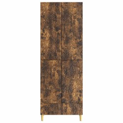 Ensemble de Meubles 2 pcs Chêne fumé Bois d'ingénierie 621190621190