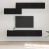 Ensemble meuble TV 7 pcs Chêne noir Bois d'ingénierie 621194621194