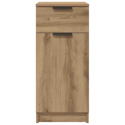 Armoire de bureau chêne artisanal 33x50x75 cm bois d'ingénierie 621195621195