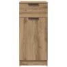Armoire de bureau chêne artisanal 33x50x75 cm bois d'ingénierie 621195621195
