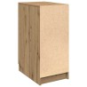 Armoire de bureau chêne artisanal 33x50x75 cm bois d'ingénierie 621195621195