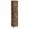 Ensemble de Meubles 2 pcs Chêne fumé Bois d'ingénierie 621196621196