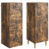Ensemble de Meubles 2 pcs Chêne fumé Bois d'ingénierie 621196621196