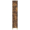 Ensemble de Meubles 2 pcs Chêne fumé Bois d'ingénierie 621196621196