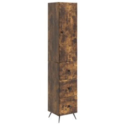 Ensemble de Meubles 2 pcs Chêne fumé 34,5 x 34,5 x 90 cm 621204621204