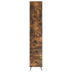 Ensemble de Meubles 2 pcs Chêne fumé 34,5 x 34,5 x 90 cm 621204621204