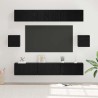 Ensemble meuble TV 8 pcs Chêne noir Bois d'ingénierie 621207621207