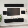 Ensemble meuble TV 8 pcs Chêne noir Bois d'ingénierie 621207621207