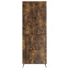 Ensemble de Meubles 2 pcs Chêne fumé Bois d'ingénierie 621212621212