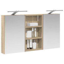 Ensemble de Meubles de Salle de Bain 3 pcs 90 x 10,5 x 50 cm 621215621215