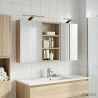 Ensemble de Meubles de Salle de Bain 3 pcs 90 x 10,5 x 50 cm 621215621215