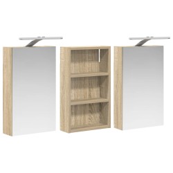 Ensemble de Meubles de Salle de Bain 3 pcs 90 x 10,5 x 50 cm 621215621215
