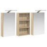 Ensemble de Meubles de Salle de Bain 3 pcs 90 x 10,5 x 50 cm 621215621215