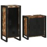 Ensemble de mobilier de salle de bain 2 pcs Bois massif recyclé 621219621219