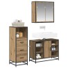 Ensemble de mobilier de salle de bain 3 pc Chêne artisanal 621220621220
