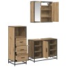 Ensemble de mobilier de salle de bain 3 pc Chêne artisanal 621220621220