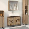 Ensemble de mobilier de salle de bain 2 pc Chêne artisanal 621221621221