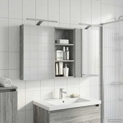 Ensemble de Meubles de Salle de Bain 3 pcs 110 x 10,5 x 60,5 cm 621227621227