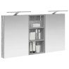 Ensemble de Meubles de Salle de Bain 3 pcs 110 x 10,5 x 60,5 cm 621227621227