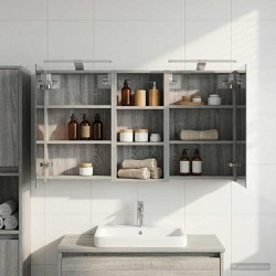 Ensemble de Meubles de Salle de Bain 3 pcs 110 x 10,5 x 60,5 cm 621227621227