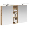 Ensemble de Meubles de Salle de Bain 3 pc 100 x 10,5 x 60,5 cm 621228621228