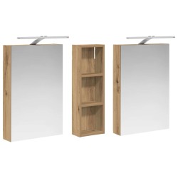 Ensemble de Meubles de Salle de Bain 3 pc 100 x 10,5 x 60,5 cm 621228621228