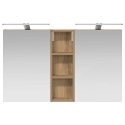 Ensemble de Meubles de Salle de Bain 3 pc 100 x 10,5 x 60,5 cm 621228621228