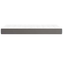 Matelas à ressorts ensachés pour enfants fermeté moyenne 80x160 cm similicuir 621229621229