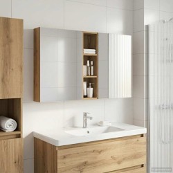 Ensemble de Meubles de Salle de Bain 3 pc 120 x 14,5 x 70 cm 621230621230