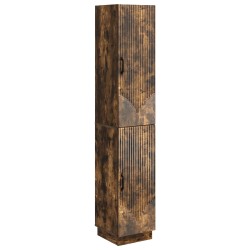 Ensemble de Meubles 2 pcs Chêne fumé Bois d'ingénierie 621231621231