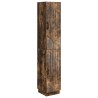 Ensemble de Meubles 2 pcs Chêne fumé Bois d'ingénierie 621231621231