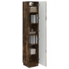 Ensemble de Meubles 2 pcs Chêne fumé Bois d'ingénierie 621231621231
