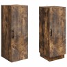 Ensemble de Meubles 2 pcs Chêne fumé Bois d'ingénierie 621231621231