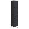 Ensemble de Meubles 2 pcs Noir 34,5 x 34,5 x 90 cm 621232621232