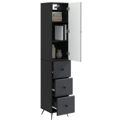 Ensemble de Meubles 2 pcs Noir 34,5 x 34,5 x 90 cm 621232621232