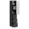 Ensemble de Meubles 2 pcs Noir 34,5 x 34,5 x 90 cm 621232621232