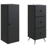 Ensemble de Meubles 2 pcs Noir 34,5 x 34,5 x 90 cm 621232621232