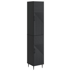 Ensemble de Meubles 2 pcs Noir 33 x 34,5 x 89,5 cm 621233621233