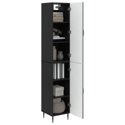 Ensemble de Meubles 2 pcs Noir 33 x 34,5 x 89,5 cm 621233621233