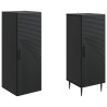 Ensemble de Meubles 2 pcs Noir 33 x 34,5 x 89,5 cm 621233621233