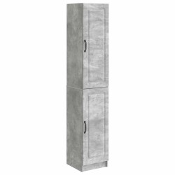 Ensemble de Meubles 2 pcs Gris béton Bois d'ingénierie 621234621234