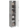 Ensemble de Meubles 2 pcs Gris béton Bois d'ingénierie 621234621234