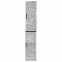 Ensemble de Meubles 2 pcs Gris béton Bois d'ingénierie 621234621234