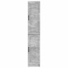 Ensemble de Meubles 2 pcs Gris béton Bois d'ingénierie 621234621234