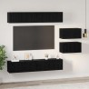 Ensemble meuble TV 6 pcs Chêne noir Bois d'ingénierie 621235621235