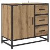 Ensemble de mobilier de salle de bain 2 pc Chêne artisanal 621238621238