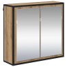 Ensemble de mobilier de salle de bain 2 pc Chêne artisanal 621238621238
