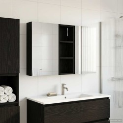 Ensemble de Meubles de Salle de Bain 3 pcs 80 x 10,5 x 50 cm 621239621239